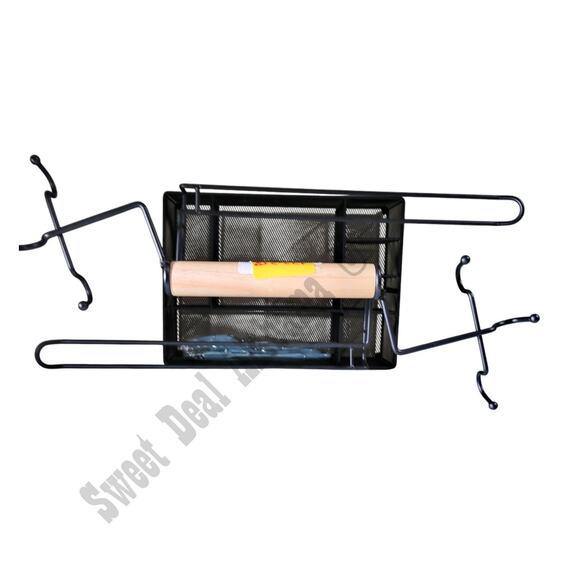 Grill Caddy -Camping Accessories, Condiment Caddy, BBQ Accessories Mesh Basket - Picture 6 of 9